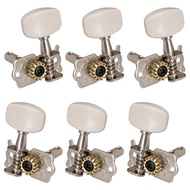 6Pcs/Set Acoustic Guitar Tuner Pegs Knobs Parts Tuning Pegs Tuners Acoustic Guitar Replacement Parts Essories