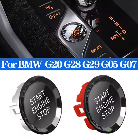 Crystal Style Car Start Stop Engine Switch Button Cover Buttons Trim For BMW G20 G28 G29 G05 G07 3 S