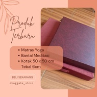 Meditation Pillow Seat cushion Meditation pillow jumbo box 50/ 50x6cm || Yoga mat OSCAR