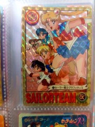 💥全新 BANDAI Sailor Moon R 美少女戰士 日版閃咭 (SAILORTEAM EX) 1993 MADE IN JAPAN💥