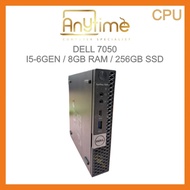 DELL 7050 MICRO I5-6GEN / 8GB RAM / 256GB SSD DESKTOP CPU