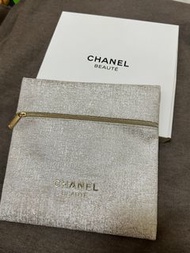 Chanel Beaute 化妝袋贈品 2023 Christmas Gift