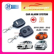 Perodua Myvi, Viva & Alza OEM Car Alarm System & Security pnp buzzer remote car lock plug n play