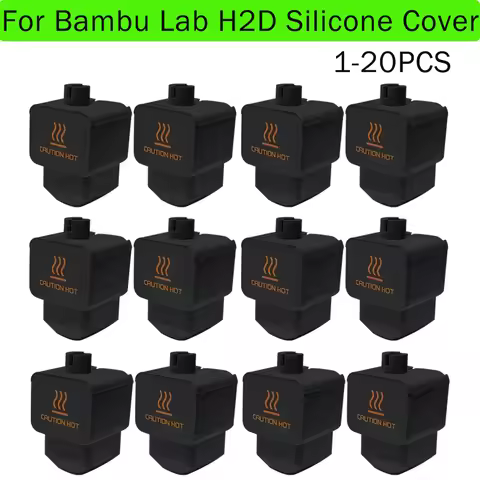 Silicone Sock For Bambu Lab H2d Hotend Spare Parts Bambulab H2D Silicone Cover Protective sleeve 3D 