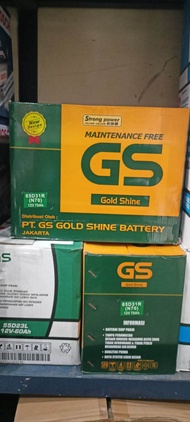 Aki Kering Kijang/ GS MF N70 GoldShine / 12V70Ah / Aki Phanter Kuda L300 Genset