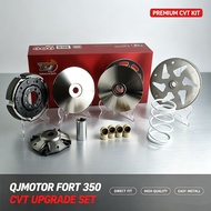 Racing CVT Upgrade Kit Clutch Bowl for QJ Motor Fort 350/Skuter QJ Fort 350