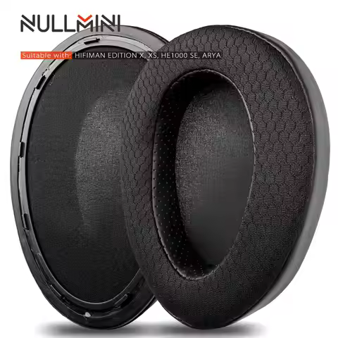 Nullmini Earpads for HIFIMAN Edition X, XS, ANANDA, He1000 Se, Arya Headphones Ear Cushion Earmuffs