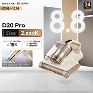 Máy hút bụi giường nệm diệt khuẩn UV lọc bụi mịn Dreame D20 Pro- Bản quốc tế - Bảo hành 24 tháng