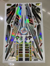 tem rời dán xe elegant 50 tem 7 màu