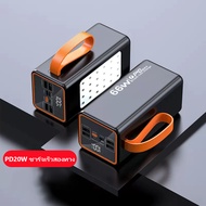 PowerBank 7OOOOmAh แบตสํารอง 66W fast chargeจริง100%Solar energyพาวเวอร์แบงค์ ประกัน1ปี