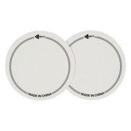 Isi 2 Patch Bass Drum Perkusi Patch Pedal Drum Sticker Stiker