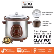 IONA 3.0L Purple Clay Auto Slow Cooker - GLSC350