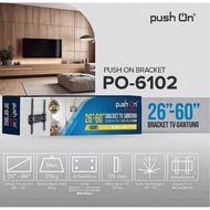 Hanging TV Bracket 26-60 Inch Push On TV Bracket LED LCD Monitor Wall Bracket Water Pass