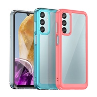 Silicone Bumper Phone Case For Samsung Galaxy F05 F06 F07 F14 F15 F16 F17 A04S A05 A05S A13 A14 A15 