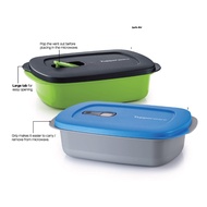 Tupperware Crystalwave Rectangular Microwaveable 1L Lunch Box (Not divided)