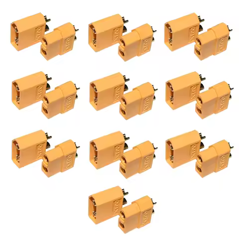 10PCS XT60 Connectors XT60 Female XT-60 Male Plug XT60 Bullet Plugs XT60 For RC Lipo Battery Rc Dron