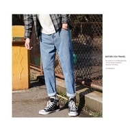 Unisex Korean style wide-leg baggy men's jeans VADITAMI_MENS