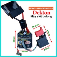 (Combo) 1 Set of Control Circuit for Bolt Tightening Machine and Switch Dekton 590N.m - M21-IW590 Pl