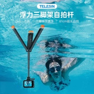 TELESIN Adapt to GoPro13/12 Buoyancy Tripod Selfie Stick DJI Action5/4 Buoyancy Stick Accessories