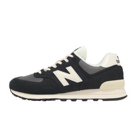 New Balance NB Casual Shoes 574 Men's Shoes Women's Shoes Black Suede Retro Cushioning New Balance U