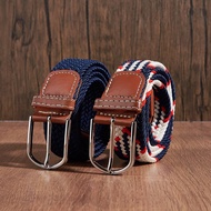 1pc Minimalist American Style Back To School Trending High Elastic Nylon Braided Breathable Men's Be