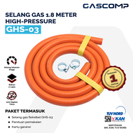 GASCOMP - Selang Regulator Kompor Gas High Pressure Anti Gigitan Tikus - Selang Kompor Gas dan Regul