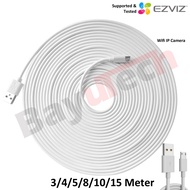 Micro USB / TYPE-C 5V 2m/3m/4m/5m/6m/7m/8m/9m/10m/15m Android Charge / Power Cable For EZVIZ C6N / T