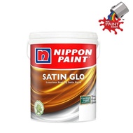 5L Nippon Satin Glo - 1001 BRILLIANT WHITE