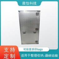 Aluminum Alloy Box Shockproof Packaging Box Toolbox EVA Airline Aluminum Alloy Instrument Valuable L