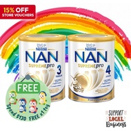 [Crazy Sale] [Best Price I Cashback] - Nestle NAN Optipro Supreme Pro 3 I 4 I Comfort Stage 3 - 800g