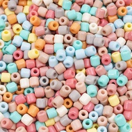 [6X6mm] about 30pcs Super High-Quality Glass Barrel Beads Mixed Color Barrel Beads DIY Jewelry Acces