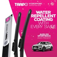 Trapo Hydrophobic Car Wiper Blade Audi for Audi Q3 (2011-2018) // Audi Q3 Sportback (2019-Present)