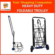 Heavy Duty Foldable Trolley Multifunction Push Cart Grocery Shopping