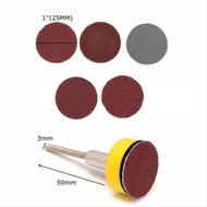 Mini sander disc 1" Mini sander grinder set 100pcs stick + pad
