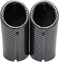 Muffler Tail Throat 2pcs Auto Exhaust Pipe Car Covers For BMW 1 2 3 4 5 SERIES For E90 E91 E92 E93 F