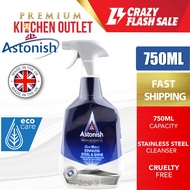 【Made in UK】Astonish Premium Edition Stainless Steel & Shine Clear Waters 750ML CLN-C6920PE C6920PE