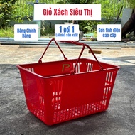 [FIRE] Supermarket plastic baskets, supermarket bags