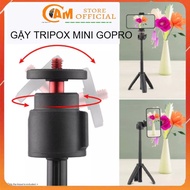 Gopro camera compact tripox stick, gopro Vn camera stick handle accessories