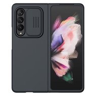 Ốp lưng Samsung Galaxy Z Fold 3 Nillkin Lỏng Silicone Trượt Bảo vệ Máy ảnh Ốp lưng cho Samsung Galax