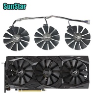 【New FDC10U12S9-C FDC10H12S9-C 7PIN 87MM 3holes GPU cooling fan,For ASUS STRIX ROG RTX 2060 2070 RTX