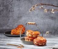 焦糖冰心蝴蝶酥-3入裝禮盒 (附提袋)