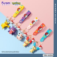 [TORA KAISHA] FUNISM Pokemon Keychain Figure Pikachu Gengar