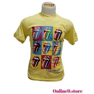 BAJU ROLLING STONE LIDAH 9 BAND TAG USA