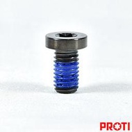 PROTI 鈦合金螺絲M8L14 扁平頭  DUCTAI 碟盤螺絲之一 魔藍版(M8L14-DDR02)