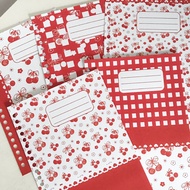 A5/ B5/ A4 Red Cherries Binder Cover | Binder Divider | Binder Refills by CBi