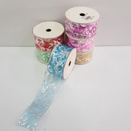 RIBBON ORGANZA 1 1/2" ( 10 yard )