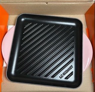 Le creuset chiffon pink 24cm grill pan