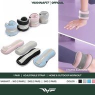 MIDEOFU WANNAFIT Ankle Wrist Bracelet Weight Sandbag | 0.6kg 1kg 2kg Hand & Foot Weight Bracelet | W