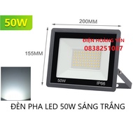 Đèn Pha Led IP66 Siêu mỏng siêu sáng 200W 100W 50W Ánh Sáng Trắng