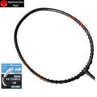 Apacs Commander 10 D.Grey【Install with String】Yonex BG66 Ultimax (Original) Badminton Racket (1pcs)